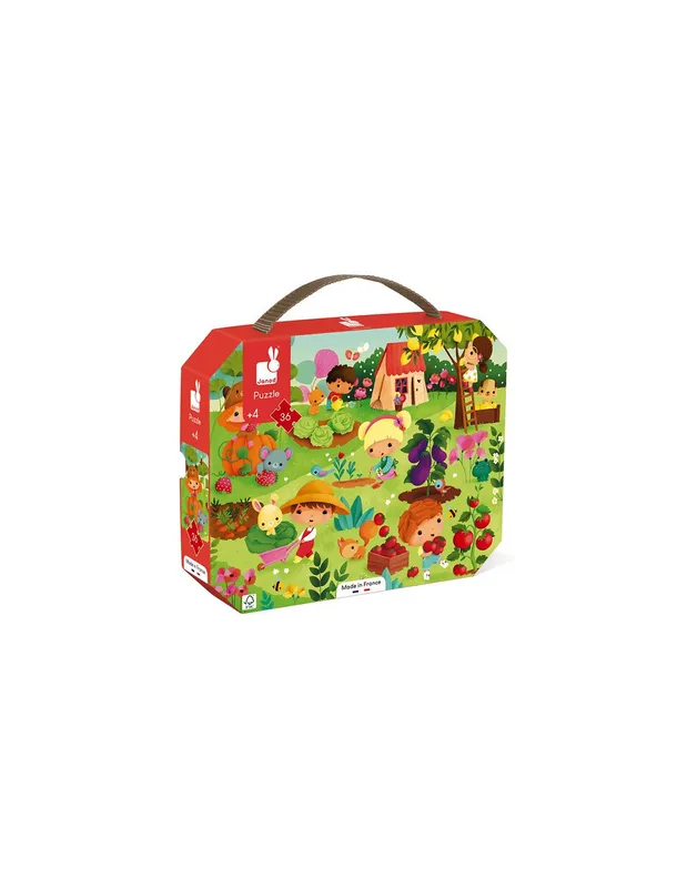 Puzzle-potager-36-pièces---Janod-15583 Puzzle potager 36 pièces - Janod En Vogue