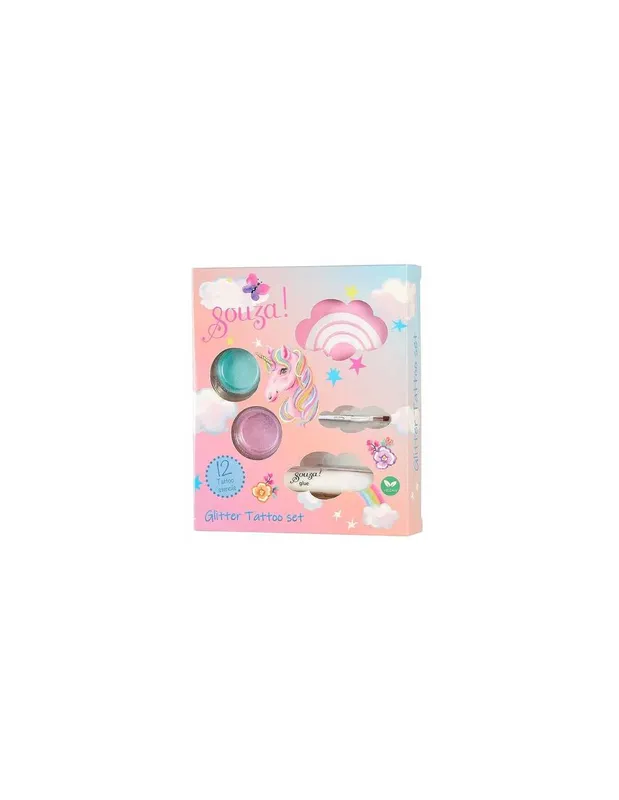 Set-de-tatouages-glitter-Licorne---Souza-16501 Set de tatouages glitter Licorne - Souza Premium