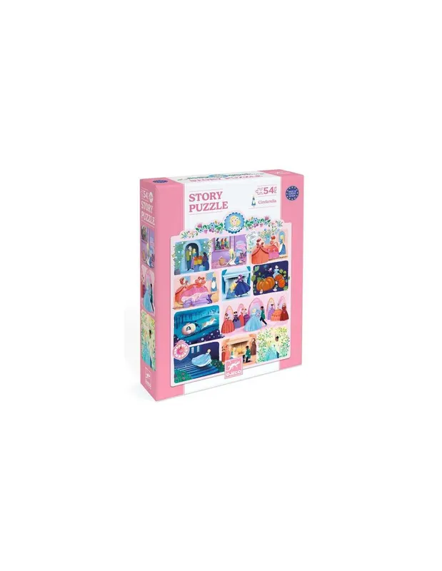 Story-puzzle-Cendrillon-54-pièces---Djeco-14804 Story puzzle Cendrillon 54 pièces - Djeco Offre Spéciale