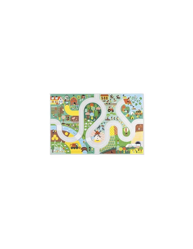 Tapis-Campagne-Cross-Roads---Janod-14419 Meilleur Choix Tapis Campagne Cross Roads - Janod