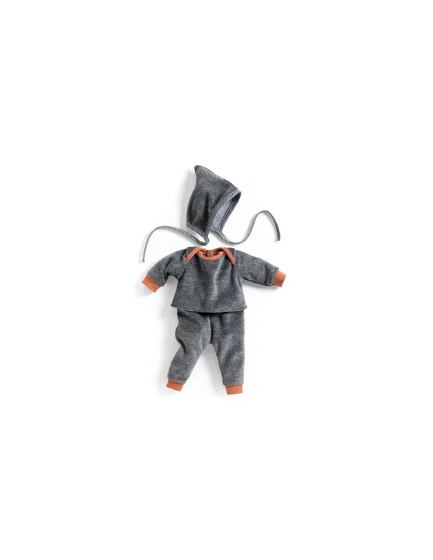 Vêtements-de-poupée-Pearl-Gray-Pomea---Djeco-17283 Nouvel Arrivage Vêtements de poupée Pearl Gray Pomea - Djeco