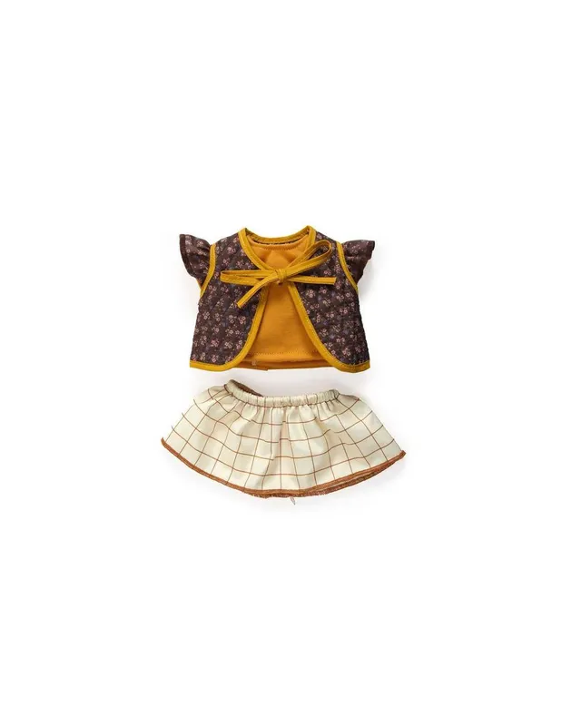 Vêtements-de-poupée-Tenue-Capucine-Pomea---Djeco-16318 Vêtements de poupée Tenue Capucine Pomea - Djeco Vente Flash
