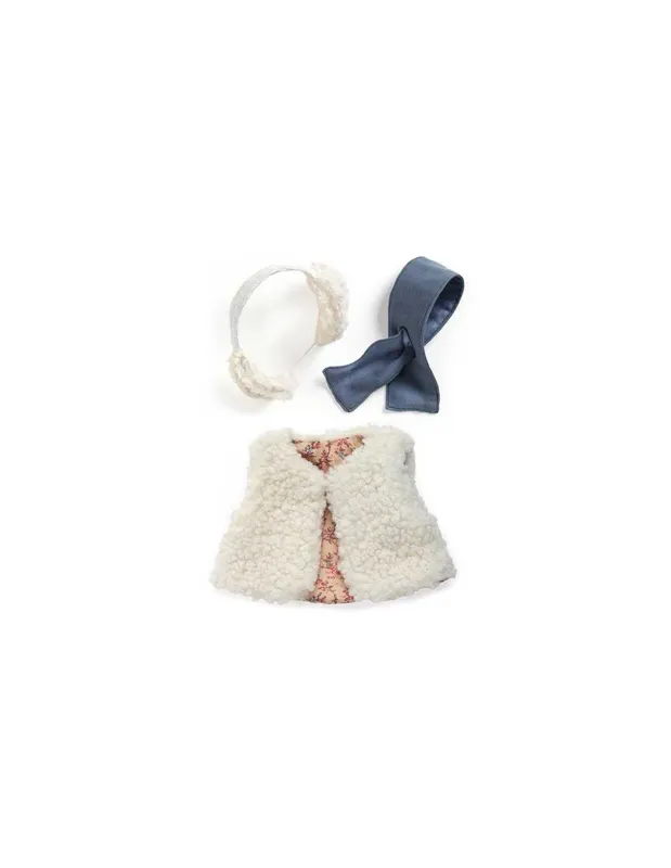 Vêtements-de-poupée-Tenue-Moumoute-Pomea---Djeco-17210 Must-Have Vêtements de poupée Tenue Moumoute Pomea - Djeco