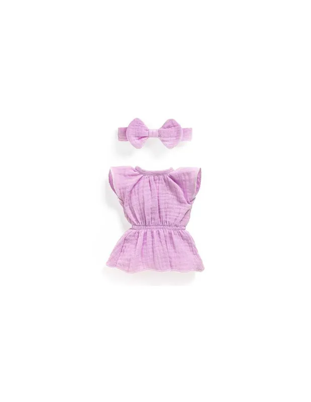Vêtements-de-poupée-Tenue-Violette-Pomea---Djeco-17215 Vêtements de poupée Tenue Violette Pomea - Djeco Solde