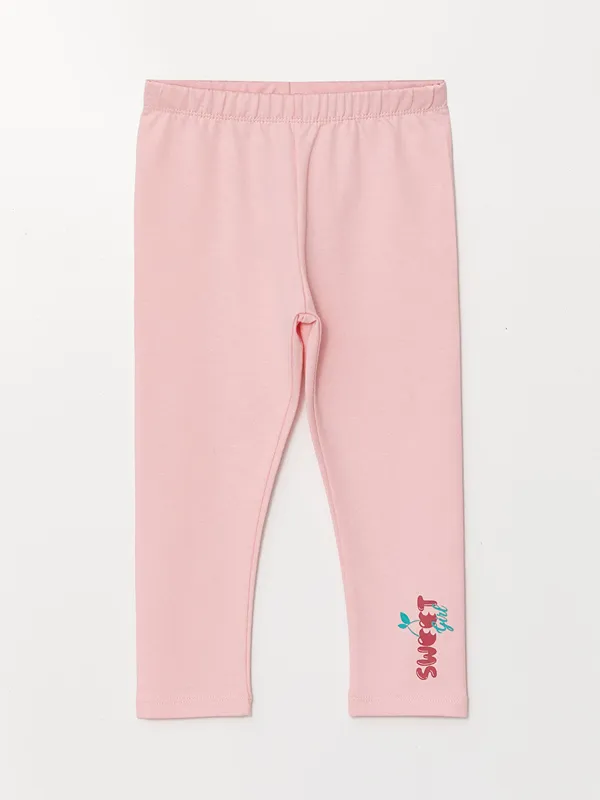 LCW-ECO-Leggings-Imprim233s-pour-B233b233s-Filles-224-Taille-201lastiqu233e LCW ECO Leggings Imprimés pour Bébés Filles à Taille Élastiquée Nouveauté