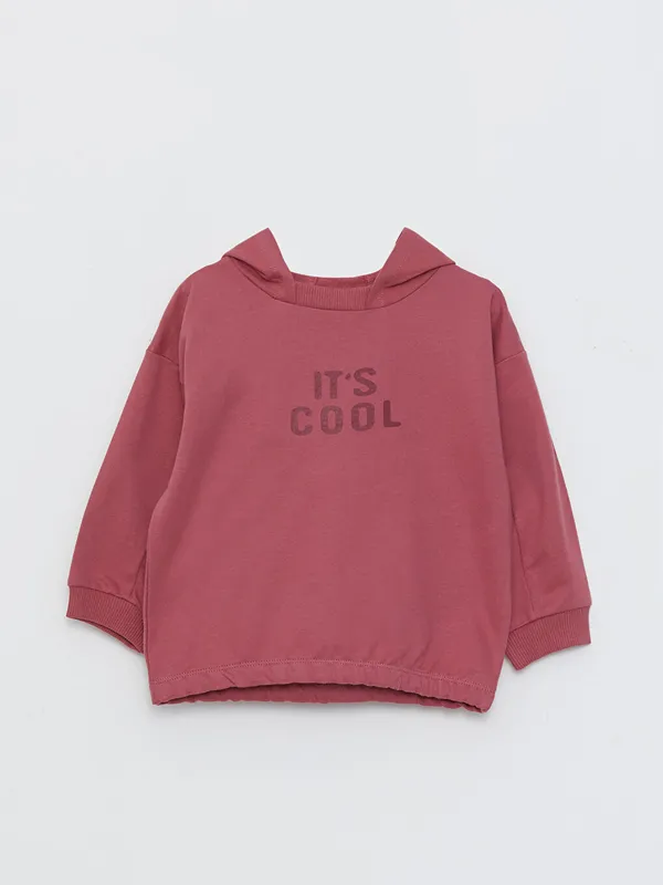 LCW-ECO-Sweat-shirt-192-Capuche-Imprim233-192-Manches-Longues-Pour-Gar231on-B233b233 Soldes LCW ECO Sweat-shirt À Capuche Imprimé À Manches Longues Pour Garçon Bébé