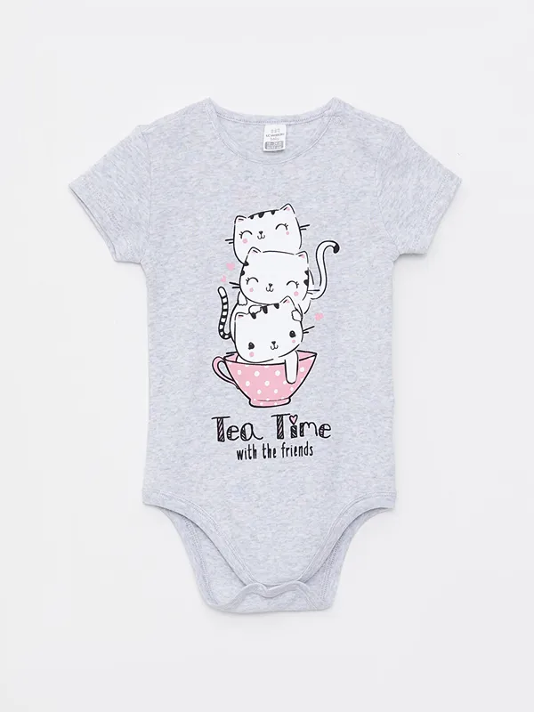 LCW-Kids-Body-b233b233-fille-imprim233-224-manches-courtes-et-col-rond-avec-bouton-pression Prix Choc LCW Kids Body bébé fille imprimé à manches courtes et col rond avec bouton-pression