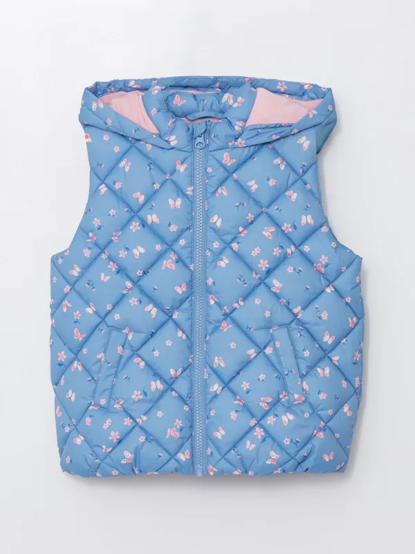 LCW-Kids-Doudoune-sans-manches-224-capuche-pour-Filles LCW Kids Doudoune sans manches à capuche pour Filles Expédition Rapide