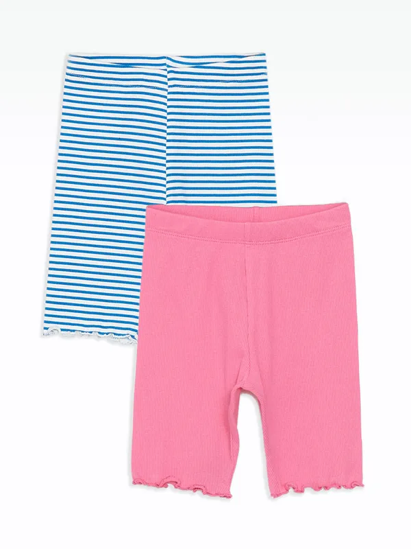 LCW-Kids-Leggings-224-Volants-Ray233s-pour-B233b233s-Filles-Lot-de-2 LCW Kids Leggings à Volants Rayés pour Bébés Filles Lot de 2 Commander Maintenant