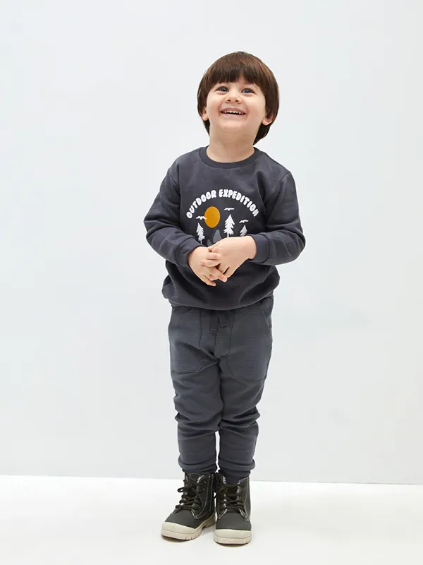 LCW-Kids-Pantalon-de-Surv234tement-Jogger-Basique-pour-B233b233s-Gar231ons-224-Taille-201lastiqu233e Livraison Gratuite LCW Kids Pantalon de Survêtement Jogger Basique pour Bébés Garçons à Taille Élastiquée