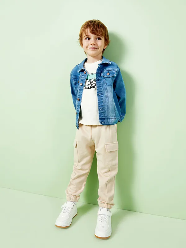 LCW-Kids-Pantalon-de-surv234tement-jogger-basique-224-taille-233lastiqu233e-pour-b233b233s-gar231ons Garantie Incluse LCW Kids Pantalon de survêtement jogger basique à taille élastiquée pour bébés garçons