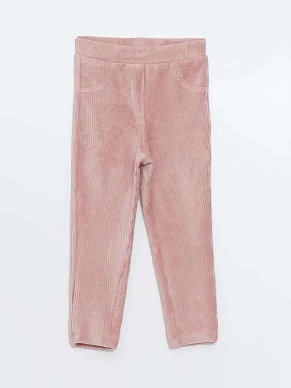 LCW-Kids-Pantalon-de-surv234tement-jogger-basique-233pais-224-taille-233lastiqu233e-pour-Filles LCW Kids Pantalon de survêtement jogger basique épais à taille élastiquée pour Filles Offre Spéciale