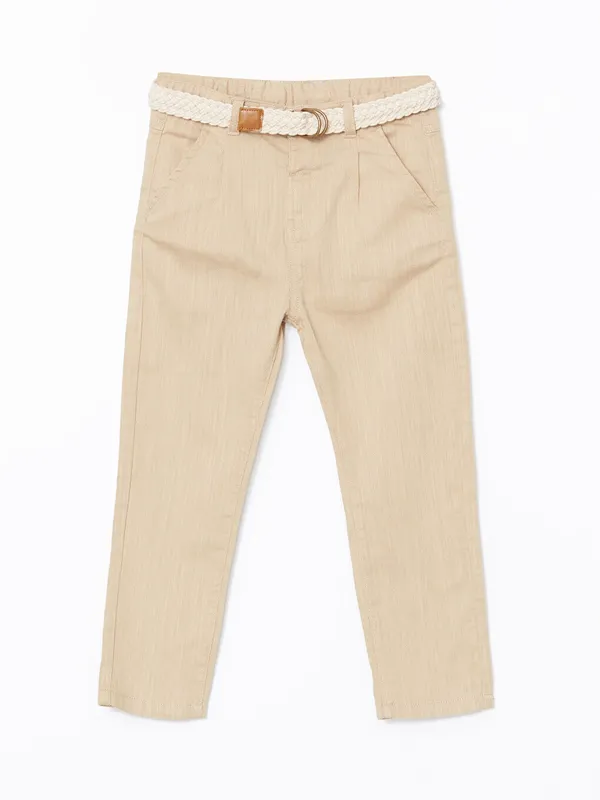 LCW-Kids-Pantalon-en-Gabardine-224-Taille-Ajustable-pour-Gar231ons LCW Kids Pantalon en Gabardine à Taille Ajustable pour Garçons Meilleur Choix