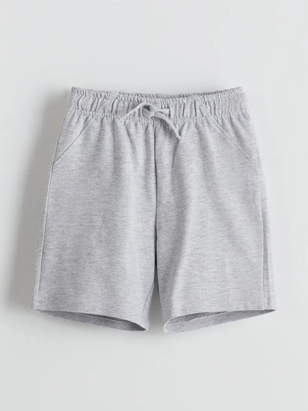 LCW-Kids-Shorts-Basique-224-Taille-201lastiqu233e-pour-Gar231ons LCW Kids Shorts Basique à Taille Élastiquée pour Garçons Nouvelle Collection