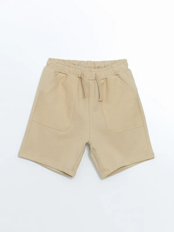 LCW-Kids-Shorts-Basiques-en-Coton-224-Taille-201lastiqu233e-pour-Gar231ons LCW Kids Shorts Basiques en Coton à Taille Élastiquée pour Garçons Jusqu’à Épuisement Des Stocks