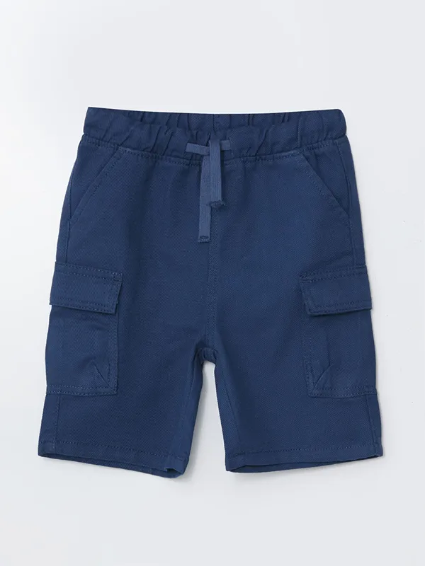 LCW-Kids-Shorts-pour-Gar231ons-en-Gabardine-224-Taille-201lastiqu233e Offre Limitée LCW Kids Shorts pour Garçons en Gabardine à Taille Élastiquée