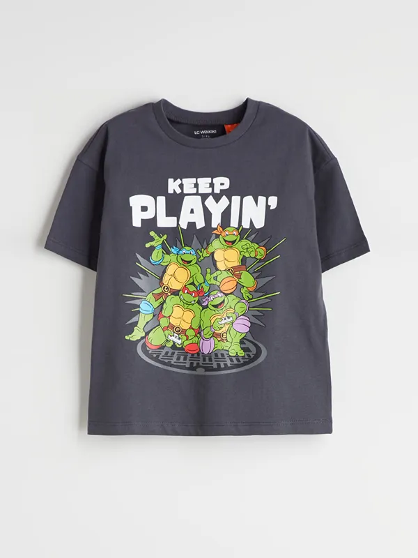 LCW-Kids-T-Shirt-Imprim233-Tortues-Ninja-pour-Gar231ons LCW Kids T-Shirt Imprimé Tortues Ninja pour Garçons Populaire