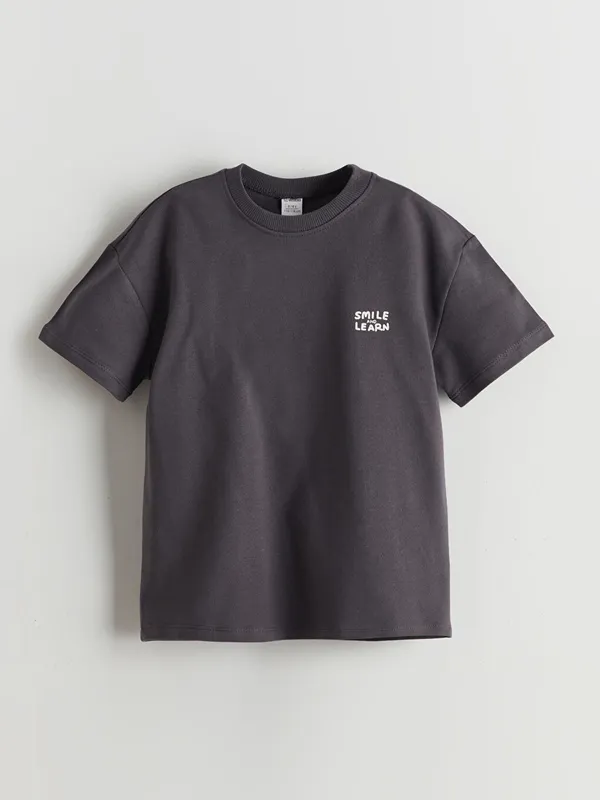 LCW-Kids-T-Shirt-Pour-Gar231ons-En-Coton-Imprim233-Avec-Texte Prix Choc LCW Kids T-Shirt Pour Garçons En Coton Imprimé Avec Texte