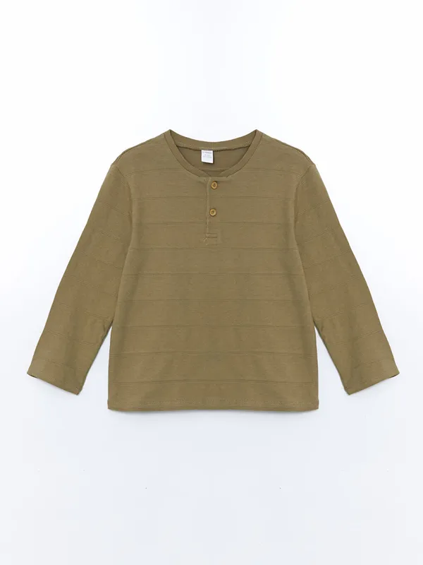 LCW-Kids-T-shirt-Ray233-224-Col-Rond-pour-Gar231ons LCW Kids T-shirt Rayé à Col Rond pour Garçons Meilleure Vente