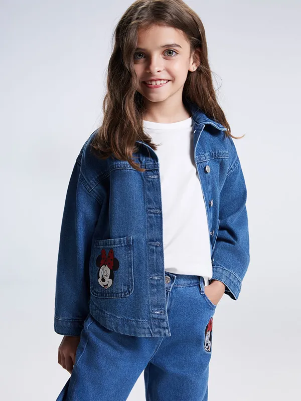 LCW-Kids-Veste-en-Jean-Imprim233e-Minnie-Mouse-pour-Filles LCW Kids Veste en Jean Imprimée Minnie Mouse pour Filles Commander Maintenant