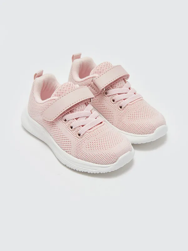 LCW-STEPS-Baskets-pour-Filles-B233b233-avec-Lacets-et-Fermeture-224-Scratch En Vogue LCW STEPS Baskets pour Filles Bébé avec Lacets et Fermeture à Scratch