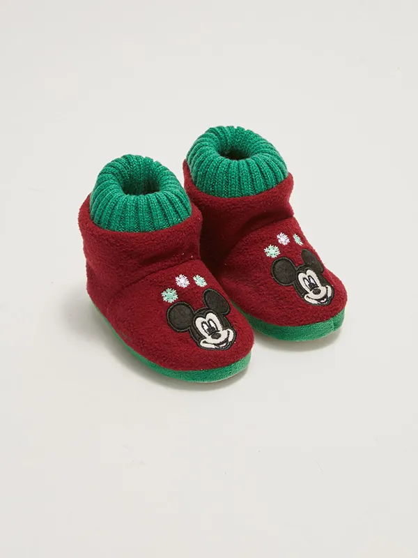 LCW-STEPS-Chaussons-de-maison-233lastiques-sous-licence-Minnie-Mouse-pour-b233b233-gar231on LCW STEPS Chaussons de maison élastiques sous licence Minnie Mouse pour bébé garçon Acheter Direct
