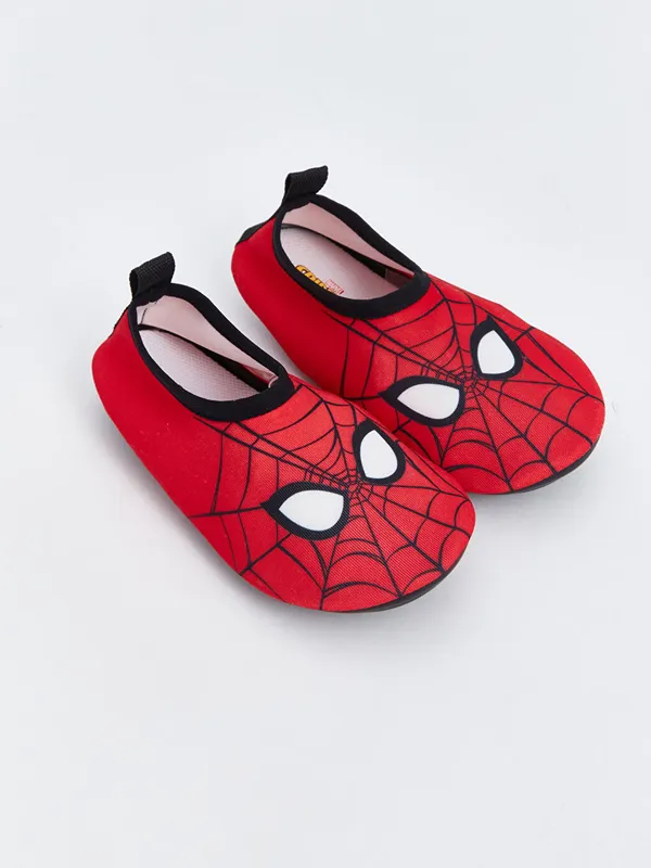 LCW-STEPS-Chaussures-Aqua-Imprim233es-Spiderman-pour-Gar231ons-B233b233 Soldes LCW STEPS Chaussures Aqua Imprimées Spiderman pour Garçons Bébé