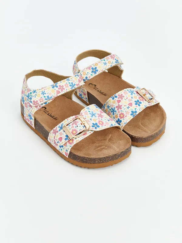 LCW-STEPS-Sandales-pour-Filles-B233b233-224-Imprim233-Floral LCW STEPS Sandales pour Filles Bébé à Imprimé Floral Must-Have