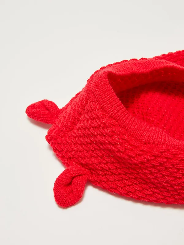 LCW-baby-Bonnet-en-Tricot-224-Motifs-pour-B233b233-Fille Pas Cher LCW baby Bonnet en Tricot à Motifs pour Bébé Fille
