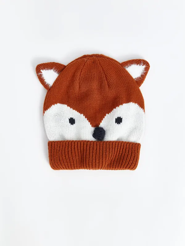 LCW-baby-Bonnet-pour-Gar231ons-B233b233-224-Motifs-Animaux LCW baby Bonnet pour Garçons Bébé à Motifs Animaux Solde