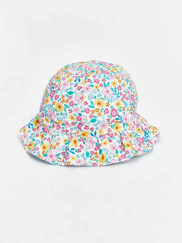 LCW-baby-Chapeau-Bob-pour-B233b233-Filles-224-Imprim233-Floral Haute Qualité LCW baby Chapeau Bob pour Bébé Filles à Imprimé Floral