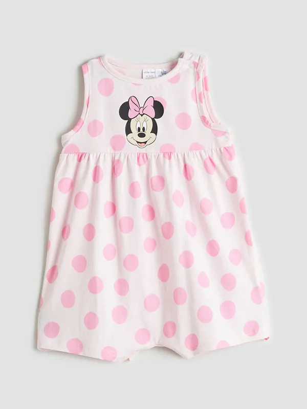 LCW-baby-Combinaison-en-Jersey-Imprim233e-Minnie-Mouse-pour-Filles LCW baby Combinaison en Jersey Imprimée Minnie Mouse pour Filles Vente Directe