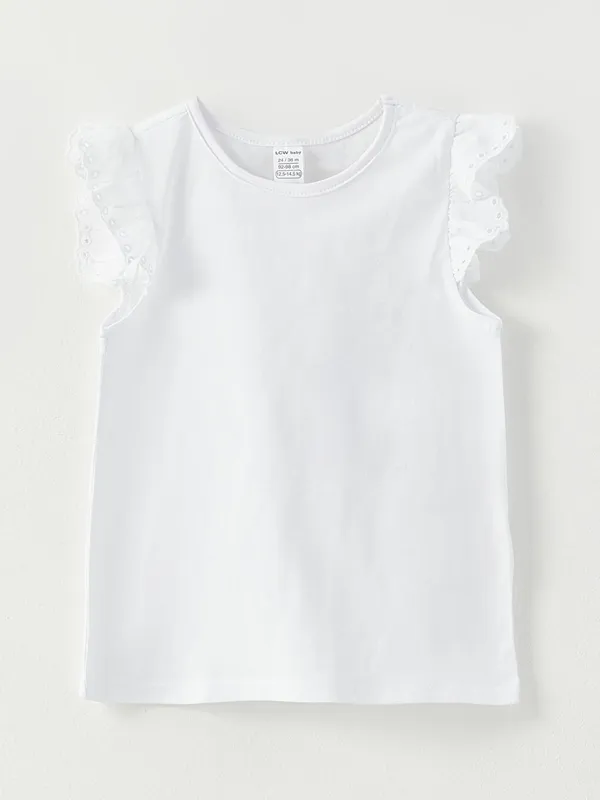 LCW-baby-D233bardeur-Col-Rond-pour-B233b233s-Filles LCW baby Débardeur Col Rond pour Bébés Filles Satisfait Ou Remboursé