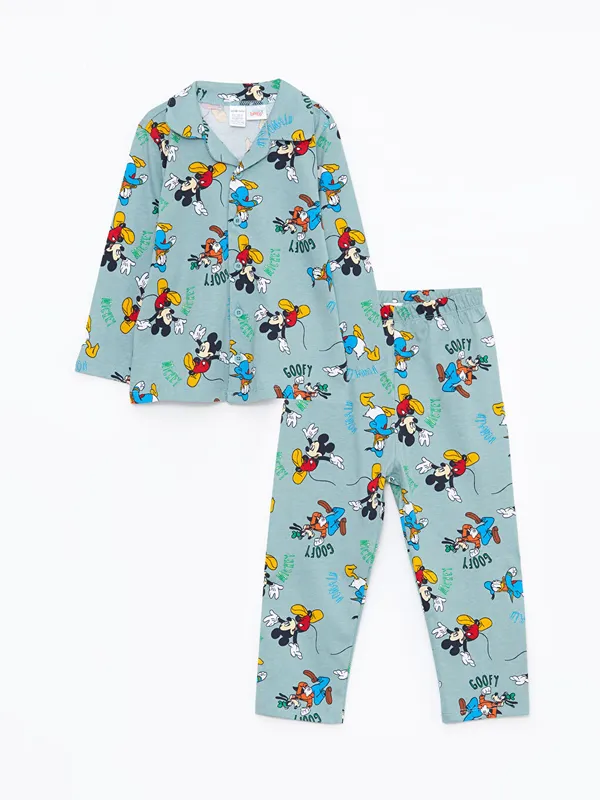 LCW-baby-Ensemble-de-pyjama-pour-Gar231ons-B233b233-224-Manches-Longues-avec-Col-Polo-Imprim233-Mickey-Mouse Commander Vite LCW baby Ensemble de pyjama pour Garçons Bébé à Manches Longues avec Col Polo Imprimé Mickey Mouse