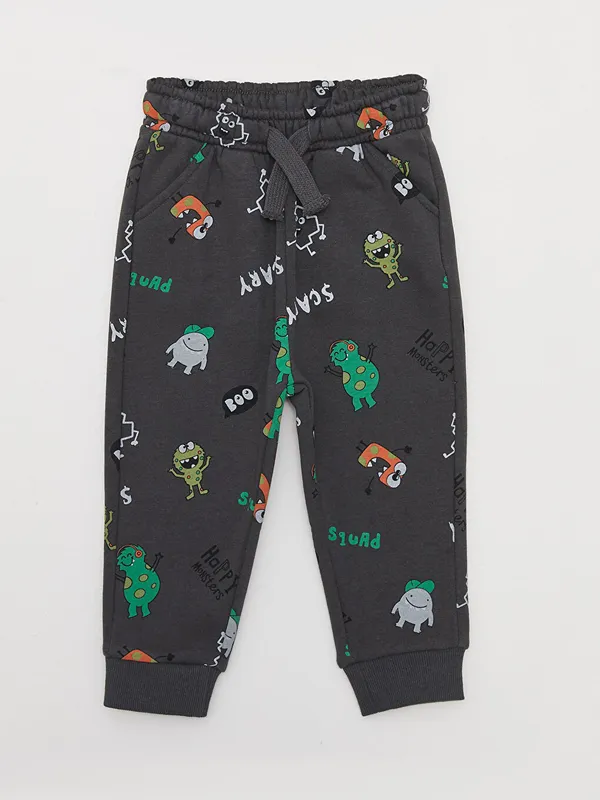 LCW-baby-Pantalon-de-Surv234tement-Imprim233-B233b233-Gar231on-H12-avec-Ceinture-201lastique Fait Main LCW baby Pantalon de Survêtement Imprimé Bébé Garçon H12 avec Ceinture Élastique