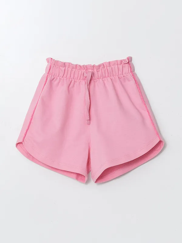 LCW-baby-Shorts-Unis-224-Lacets-pour-Filles LCW baby Shorts Unis à Lacets pour Filles Usine Directe