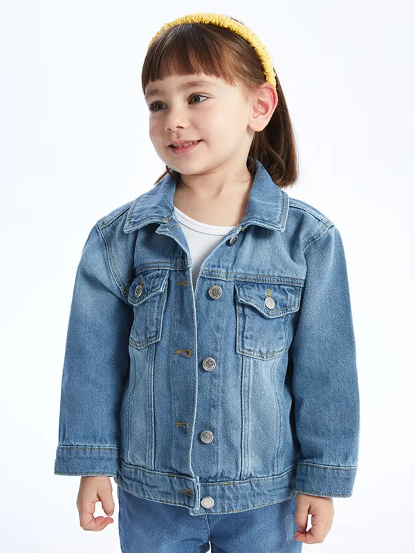 LCW-baby-Veste-en-Jean-224-Manches-Longues-pour-Filles LCW baby Veste en Jean à Manches Longues pour Filles Offre Spéciale