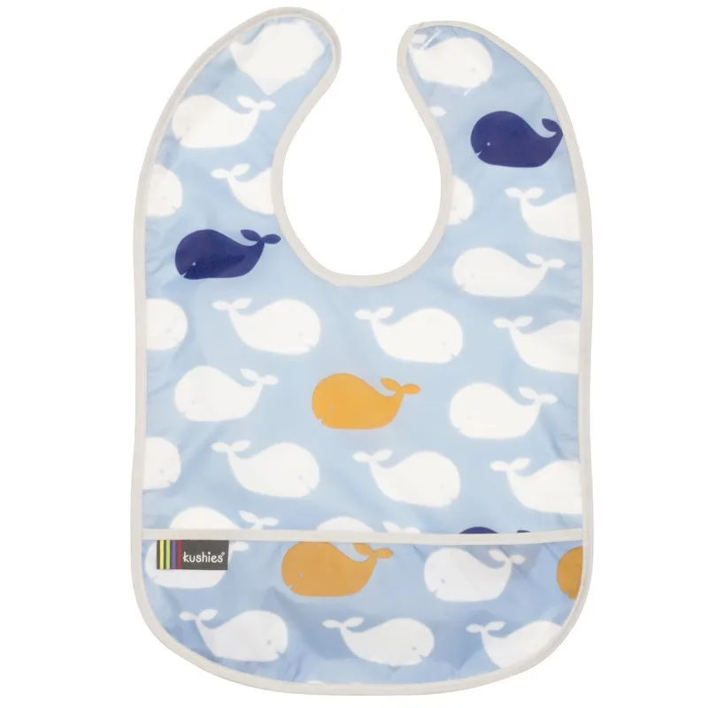 Bavoir-6-12-mois-Whales-21898 Offre Exclusive Bavoir 6-12 mois Whales