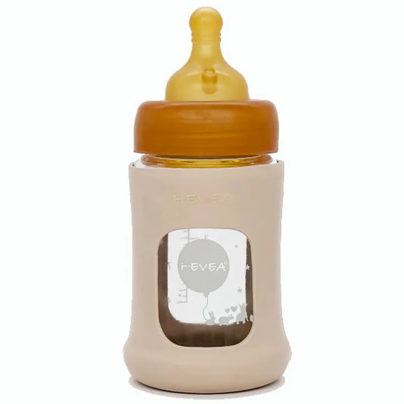 Biberon-en-verre-avec-housse-de-protection---Sand---150-ml-22949 Prix Promo Biberon en verre avec housse de protection - Sand - 150 ml