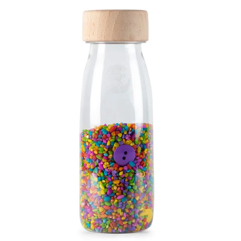 Bouteille-sensorielle-Boutons-21151 Bouteille sensorielle Boutons Offre Limitée