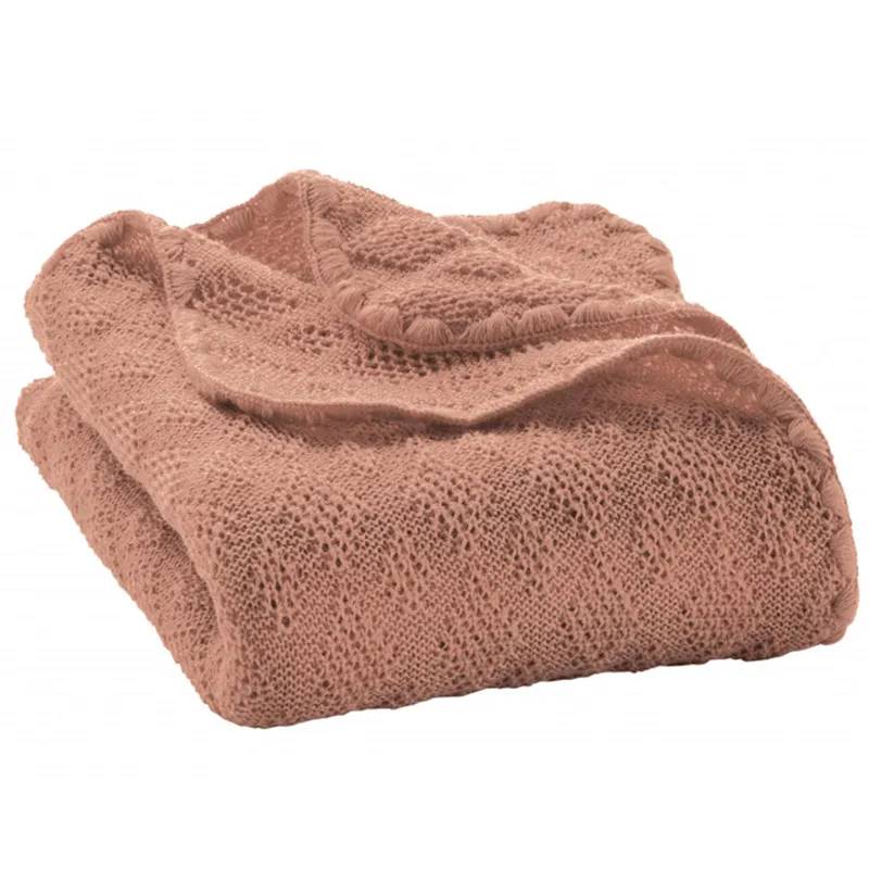 Couverture-en-laine-Mérinos---Rose-22181 Couverture en laine Mérinos - Rose Tendance