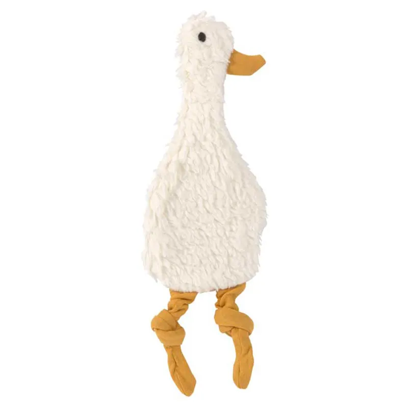 Doudou-plat-Oie-20496 Bon Marché Doudou plat Oie