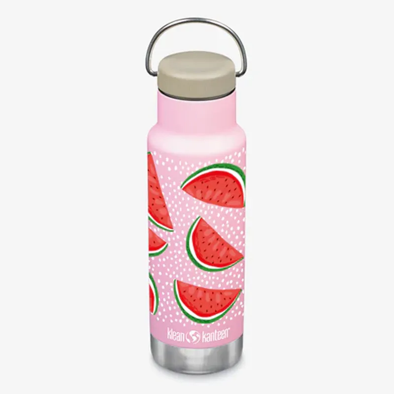 Gourde-Inox-Isoterme-355-ml-bouchon-à-boucle-Summer-Fruit-22216 Gourde Inox Isoterme 355 ml bouchon à boucle Summer Fruit Pas Cher