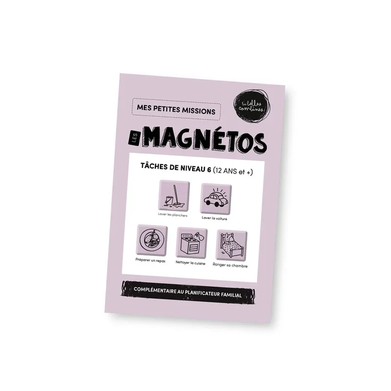 Les-Magnétos---Mes-Petites-Missions-Tâches-de-niveau-6-12-ans-et-+-20670 Affaire À Saisir Les Magnétos - Mes Petites Missions : Tâches de niveau 6 (12 ans et +)