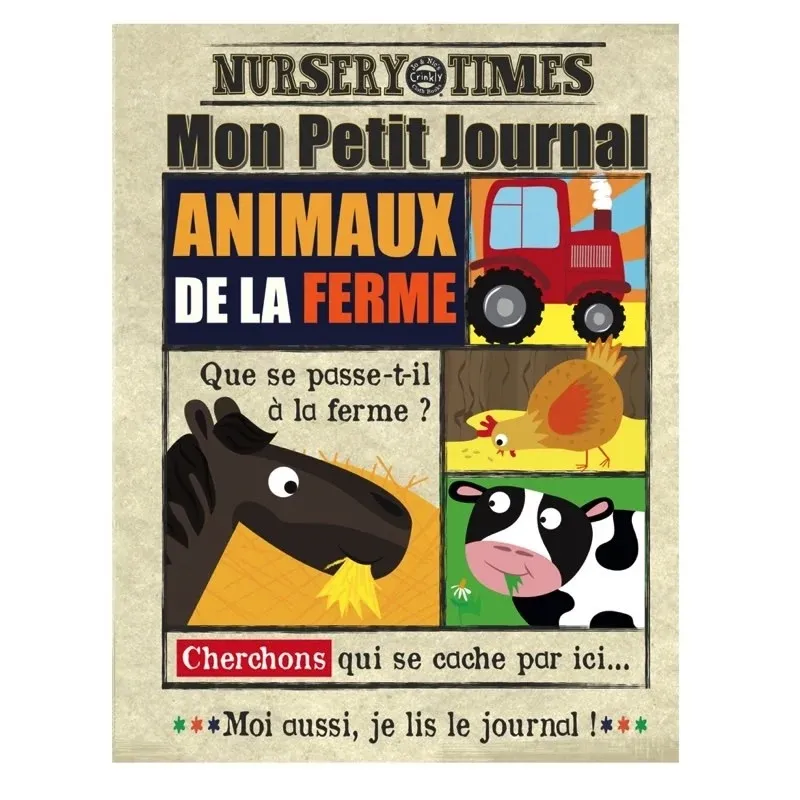 Livre-déveil---Mon-Petit-journal-à-froisser---LA-FERME-21422 Livre d'éveil - Mon Petit journal à froisser - LA FERME Tendance