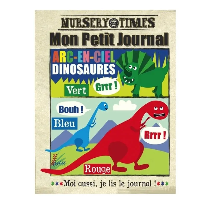 Livre-déveil---Mon-Petit-journal-à-froisser---LES-DINOSAURES-21428 Livre d'éveil - Mon Petit journal à froisser - LES DINOSAURES Artisanat