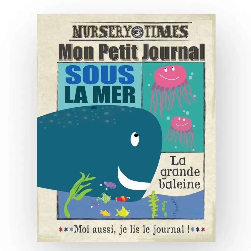 Livre-déveil---Mon-Petit-journal-à-froisser---SOUS-LA-MER-21004 Livre d'éveil - Mon Petit journal à froisser - SOUS LA MER Commande En Gros