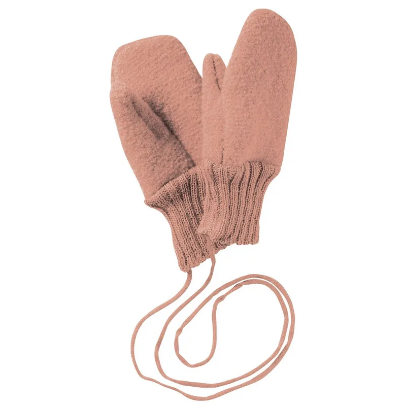 Moufles-en-laine-bouillie-Rose-22408 Seulement Aujourd’hui Moufles en laine bouillie Rose