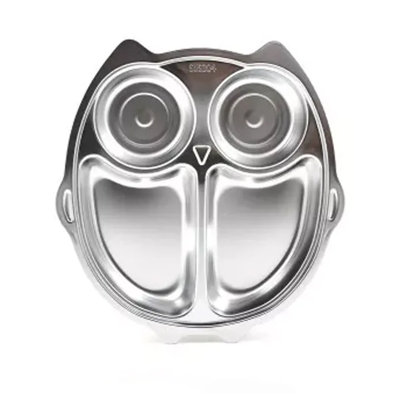 Plateau-repas-inox-4-parties-Sylvette-la-chouette-23306 Meilleure Qualité Plateau repas inox 4 parties Sylvette la chouette