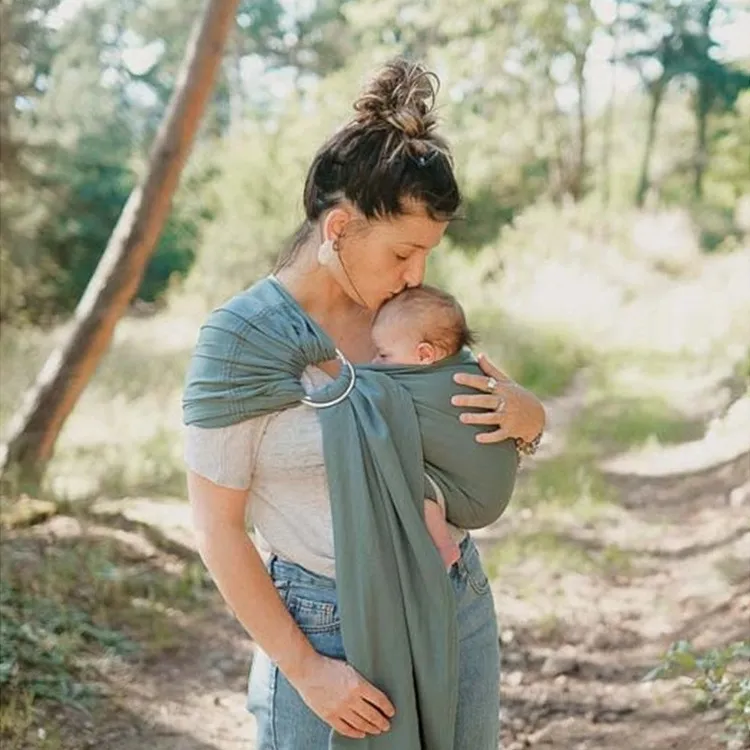 Porte-bébé-NEO-SLING-Vert-Eucalyptus-23537 Tendance Porte-bébé NEO SLING Vert Eucalyptus
